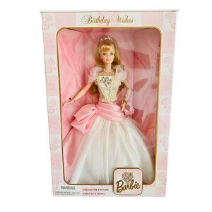 Barbie Birthday Wishes Doll Collectors Edition 1998 New In Box